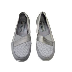 Skechers BE-Lux Daylights Gray Walking Slip On Shoes Size 7.5  32326-2867